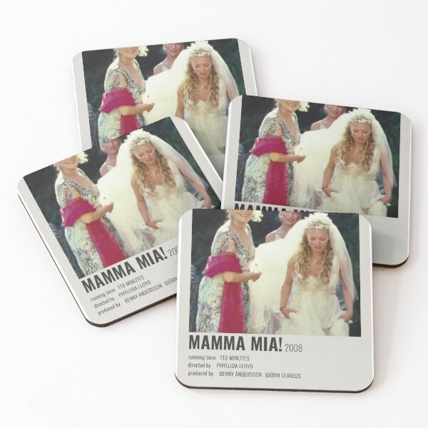 Item preview, mamma mia! movie poster designed and sold by catriona-grace.