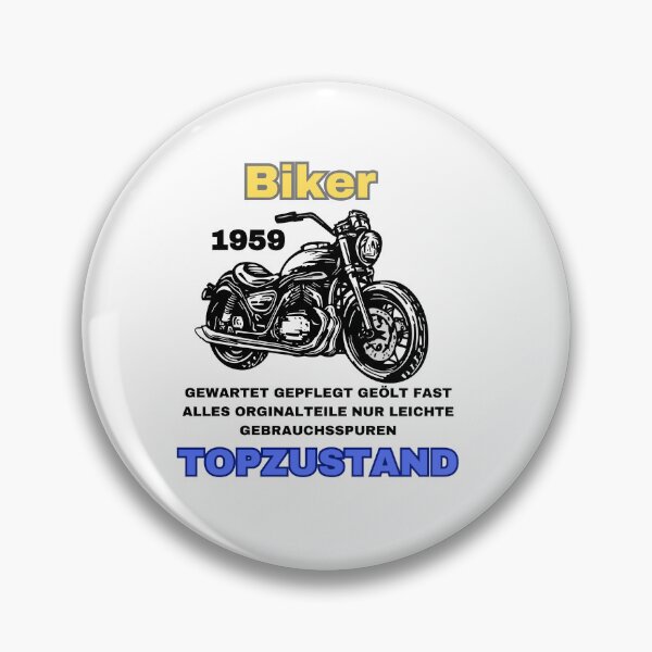 Item preview, 65th Birthday Motorcyclist 65 Years 1959 Biker Motorcycle Retro designed and sold by ELK20.