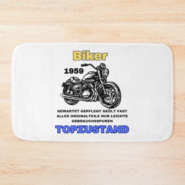 Item preview, 65th Birthday Motorcyclist 65 Years 1959 Biker Motorcycle Retro designed and sold by ELK20.