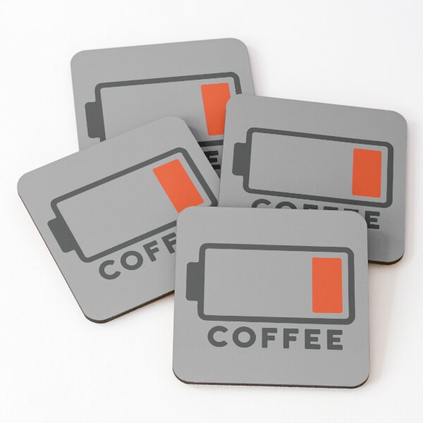 Item preview, Coffee low battery designed and sold by NinoMelon.