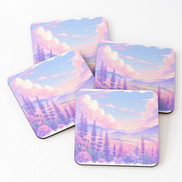 Item preview, Lavender Landscape : Distance designed and sold by 123Rainbow.