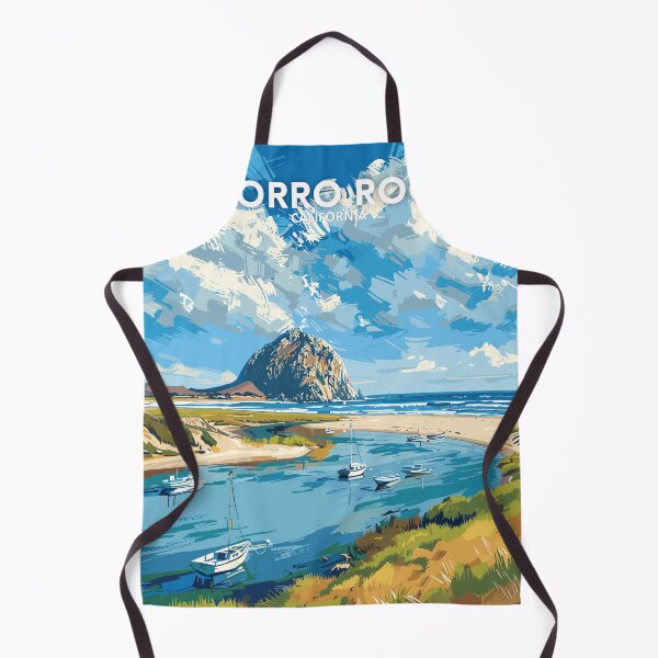 Item preview, Morro Rock California - United States - Travel Art designed and sold by Marciolini.