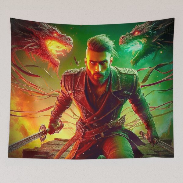 Item preview, Fighters Bane: Neon Swordmaster - Ghost Archer Illusions designed and sold by Ghost Archer Illusions.