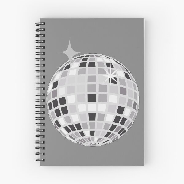 Item preview, Glamorous Modern Grey Silver Disco Ball designed and sold by pink-cowboy.
