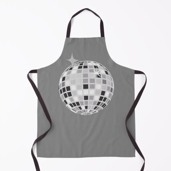 Item preview, Glamorous Modern Grey Silver Disco Ball designed and sold by pink-cowboy.