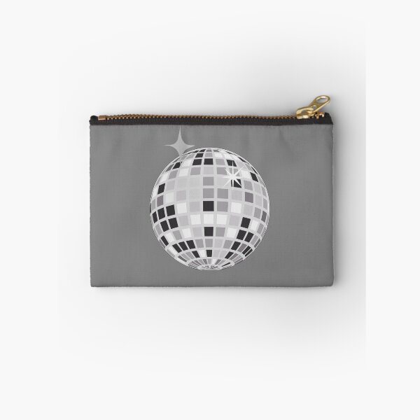Item preview, Glamorous Modern Grey Silver Disco Ball designed and sold by pink-cowboy.