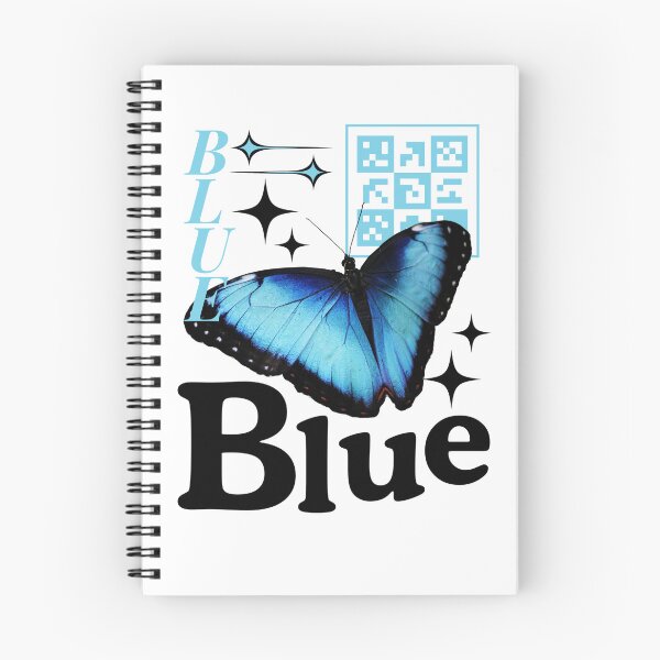 Item preview, Blue Butterfly with Text  designed and sold by AveryZi.