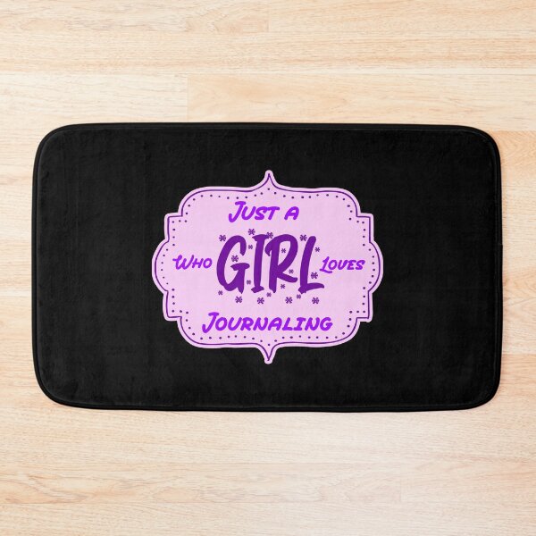 Item preview, Just A Girl Who loves Journaling designed and sold by Arihanedesigner.