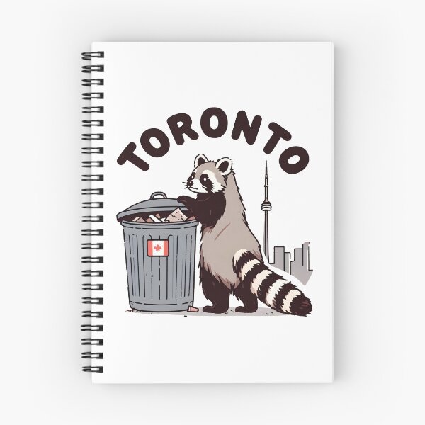 Item preview, Toronto Trash Panda City Raccoon Humor designed and sold by HowToCanadian.