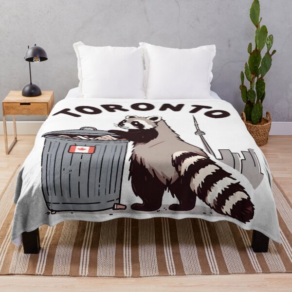 Item preview, Humor de mapaches de Toronto, ciudad del panda basura designed and sold by HowToCanadian.
