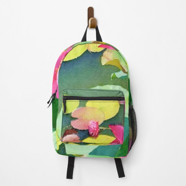 Item preview, Digital watercolor from a photo of a pink lotus designed and sold by ricoflinn.