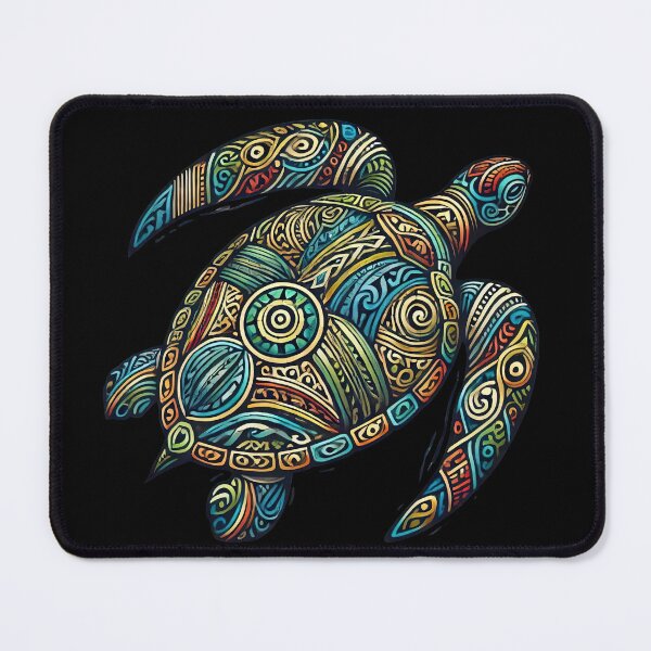 Item preview, Tribal Turtle Themed Artwork designed and sold by SandbarTees.