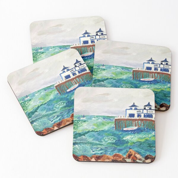 Item preview, "The Cafe in Malibu" designed and sold by HuzzaCreative.