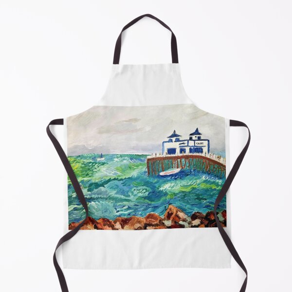 Item preview, "The Cafe in Malibu" designed and sold by HuzzaCreative.