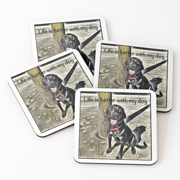 Item preview, Life is better with a dog designed and sold by Ron Macy.