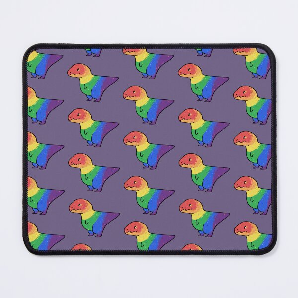 Item preview, pridesaurus LGBTQ pride dino designed and sold by sadfacestickers.