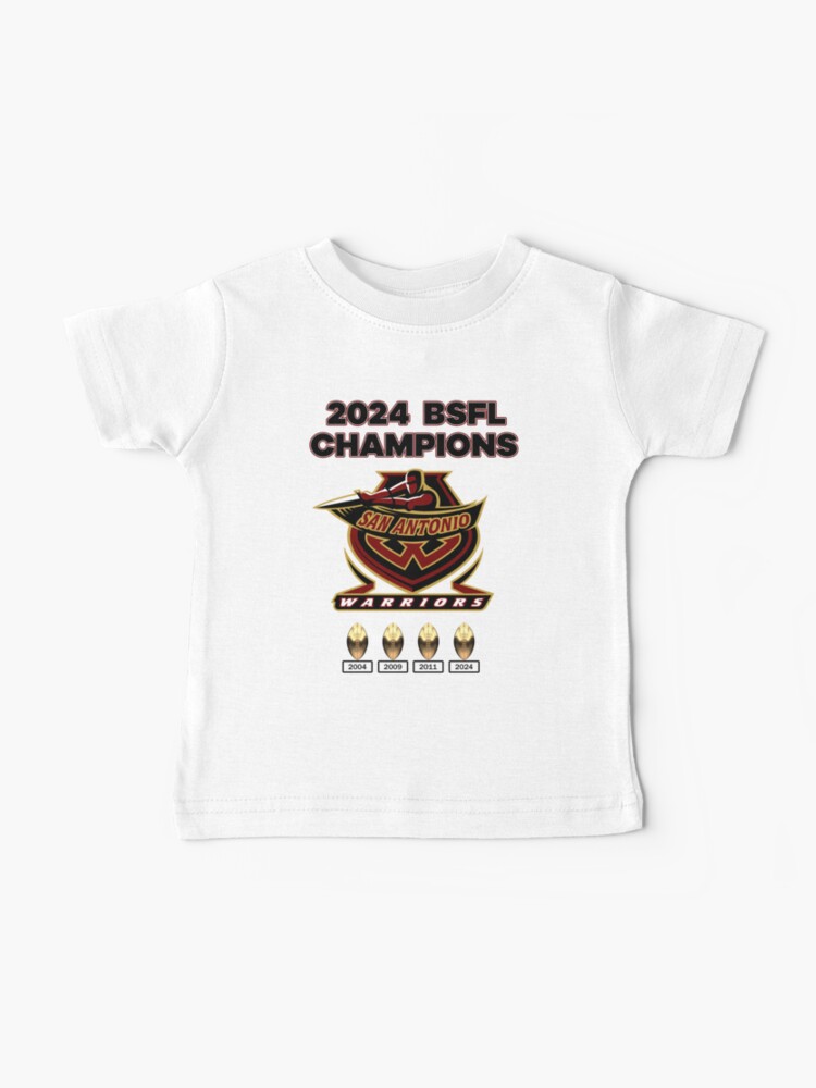 Thumbnail 1 of 2, Baby T-Shirt, 2024 BSFL Champions designed and sold by SAWarriors.