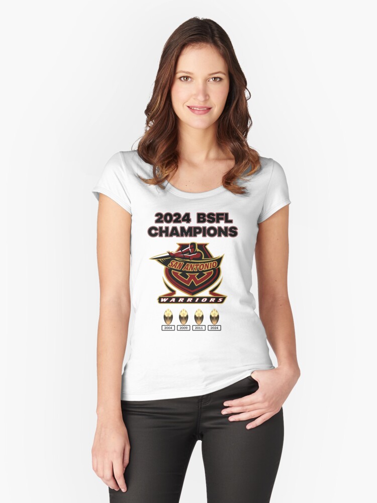 Thumbnail 1 of 3, Fitted Scoop T-Shirt, 2024 BSFL Champions designed and sold by SAWarriors.