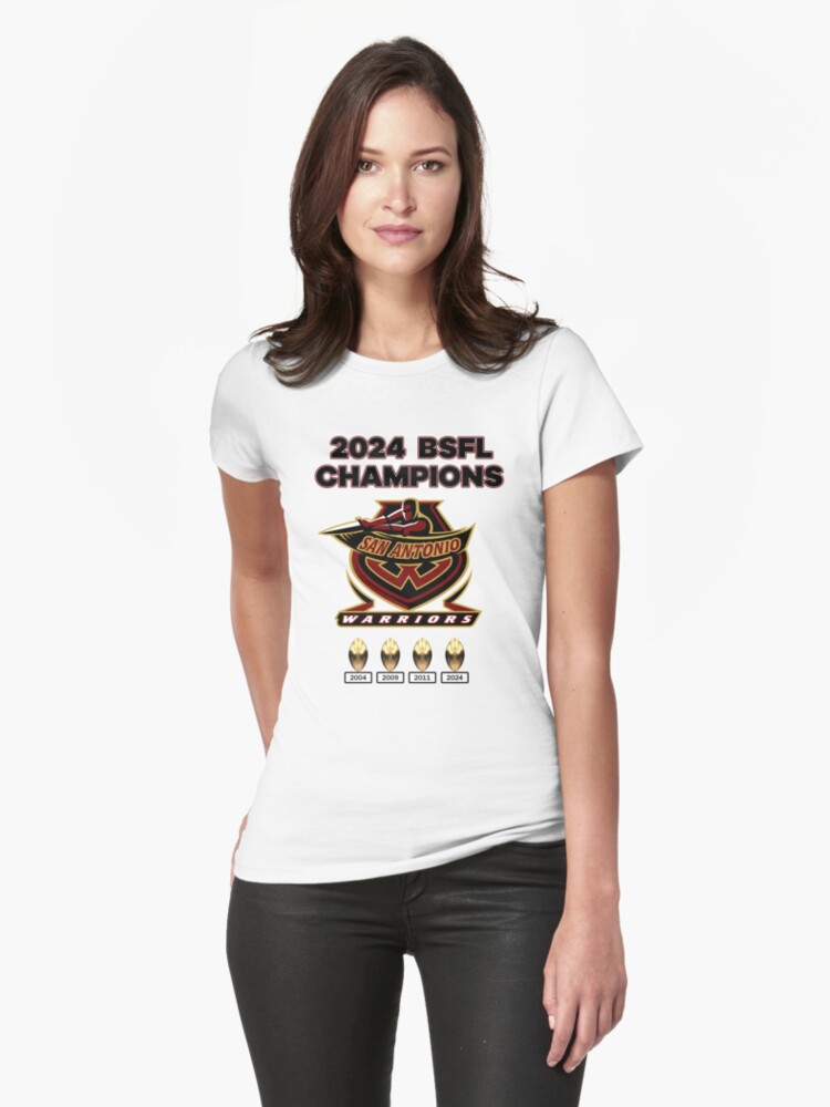 Thumbnail 1 of 3, Fitted T-Shirt, 2024 BSFL Champions designed and sold by SAWarriors.
