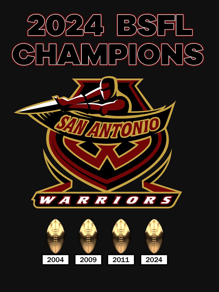 Thumbnail 7 of 7, Active T-Shirt, 2024 BSFL Champions designed and sold by SAWarriors.