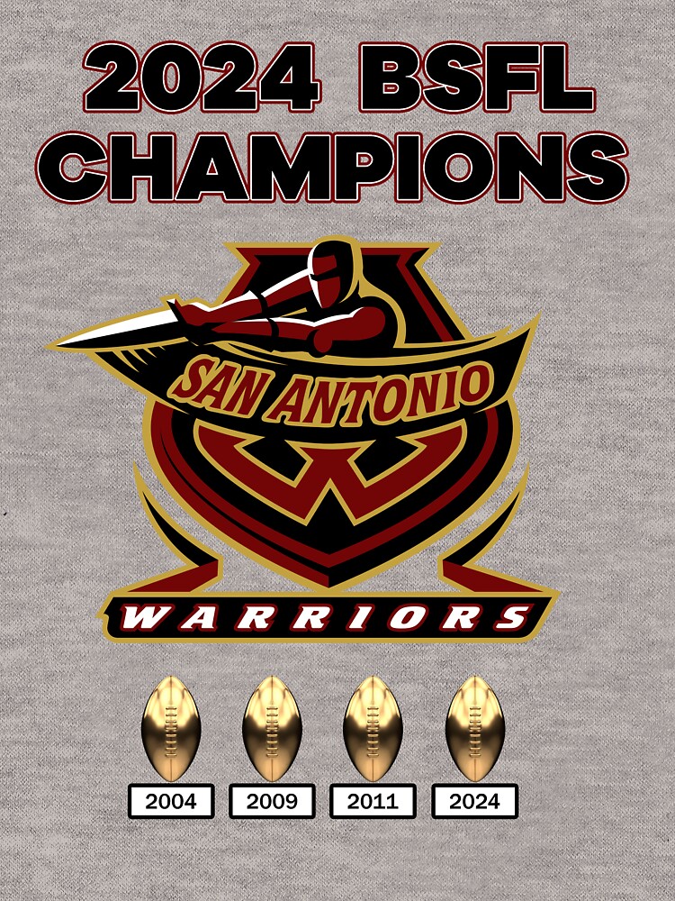 Thumbnail 5 of 5, Lightweight Hoodie, 2024 BSFL Champions designed and sold by SAWarriors.