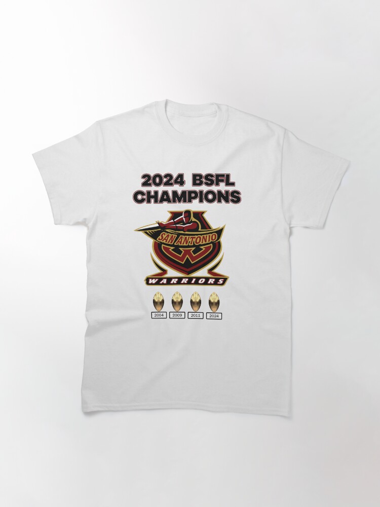 Thumbnail 3 of 7, Classic T-Shirt, 2024 BSFL Champions designed and sold by SAWarriors.