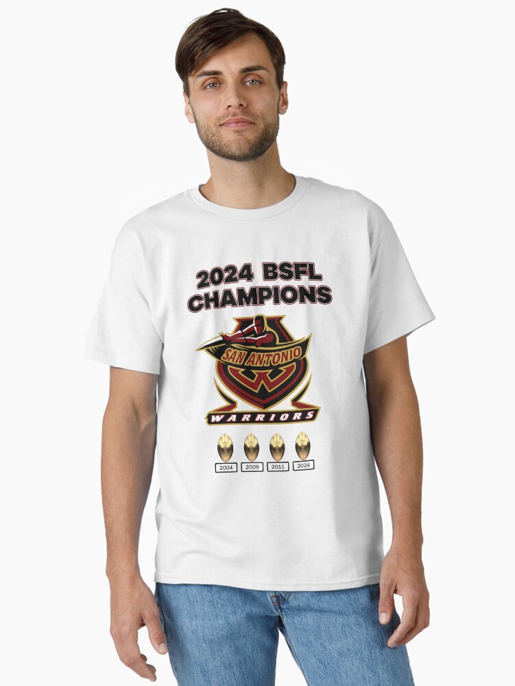 Thumbnail 1 of 7, Classic T-Shirt, 2024 BSFL Champions designed and sold by SAWarriors.