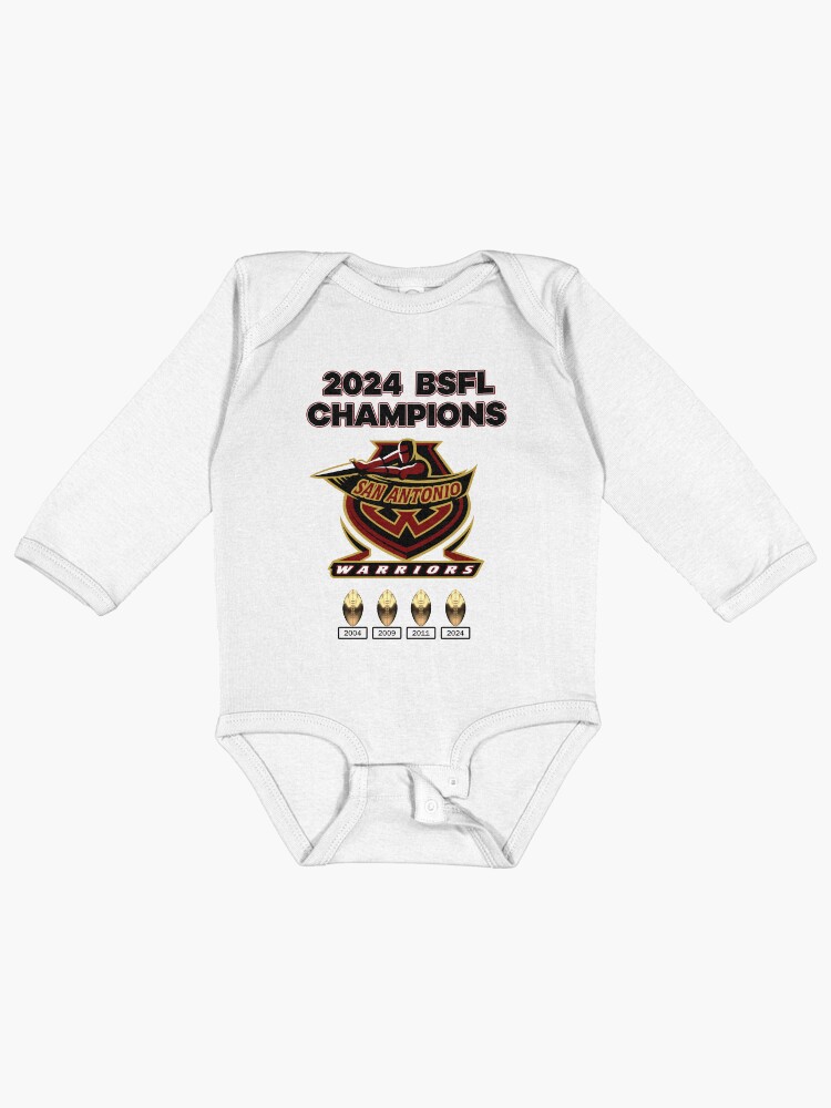 Thumbnail 1 of 2, Baby One-Piece, 2024 BSFL Champions designed and sold by SAWarriors.