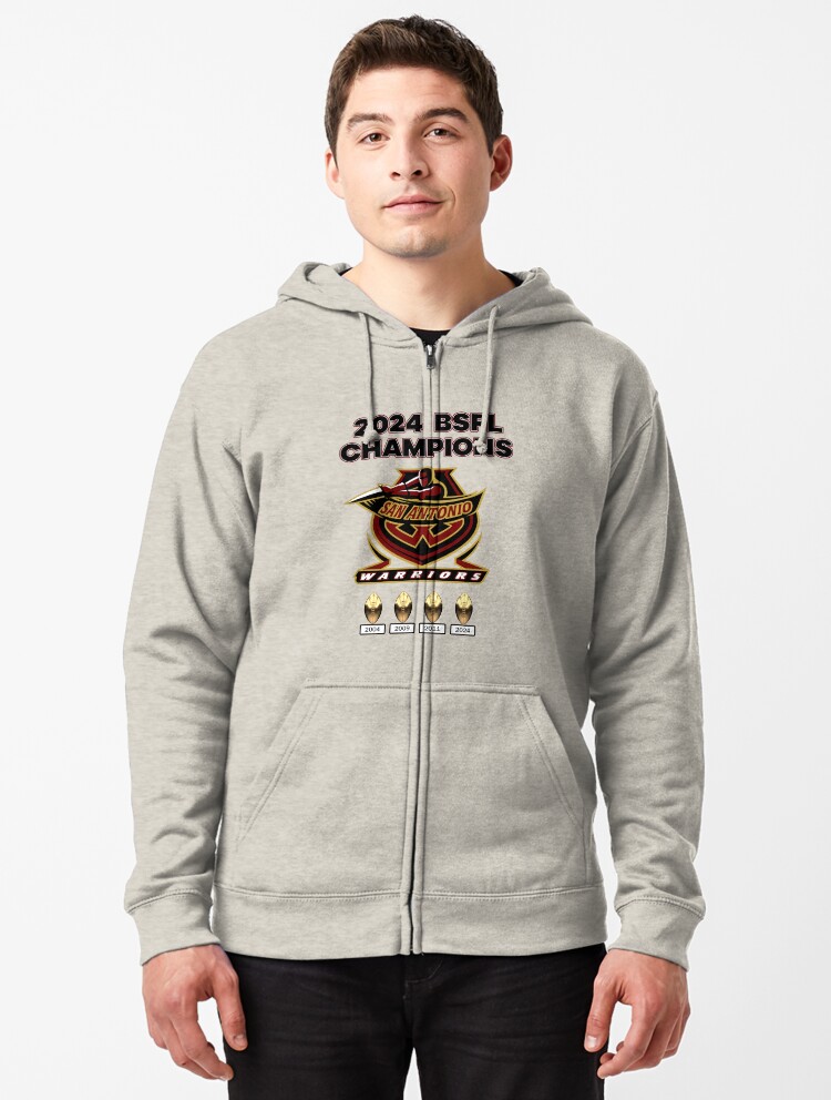 Thumbnail 1 of 5, Zipped Hoodie, 2024 BSFL Champions designed and sold by SAWarriors.