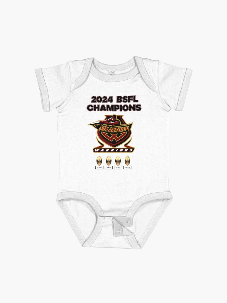 Thumbnail 1 of 2, Baby One-Piece, 2024 BSFL Champions designed and sold by SAWarriors.