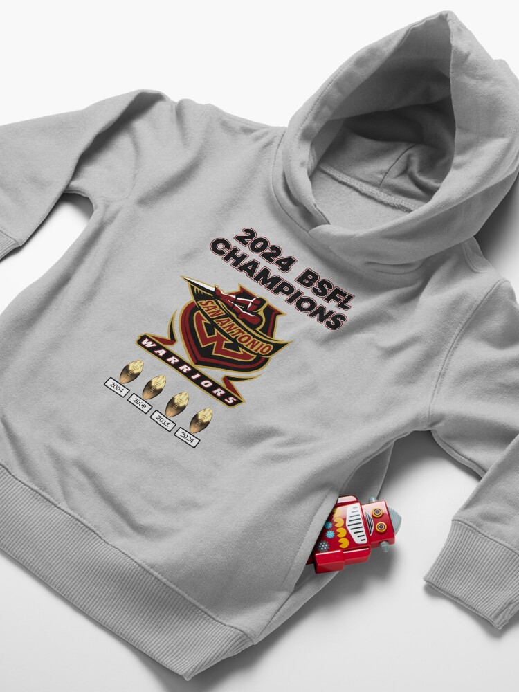 Thumbnail 4 of 5, Toddler Pullover Hoodie, 2024 BSFL Champions designed and sold by SAWarriors.