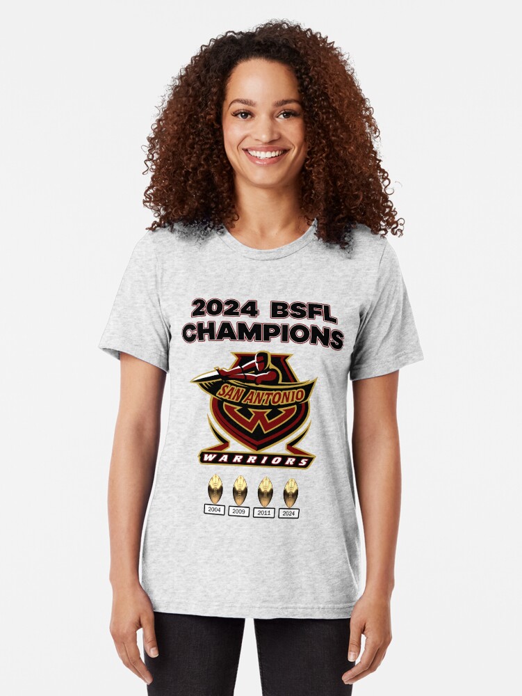 Thumbnail 2 of 7, Tri-blend T-Shirt, 2024 BSFL Champions designed and sold by SAWarriors.