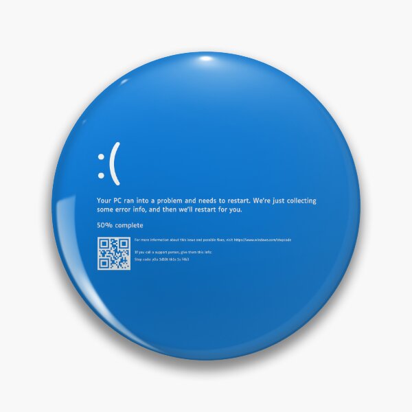 Item preview, Blue Screen Windows designed and sold by Emote Bot.