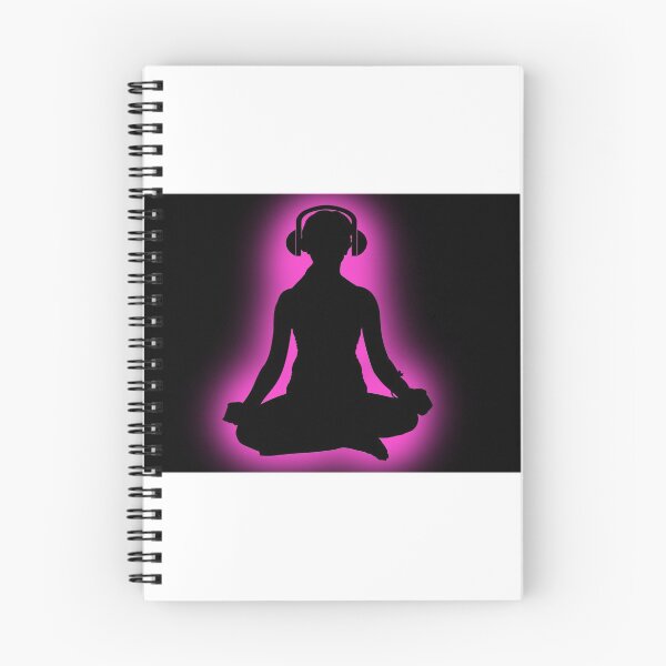 Item preview, Meditation Lady Listening to Music designed and sold by ridthestigma.