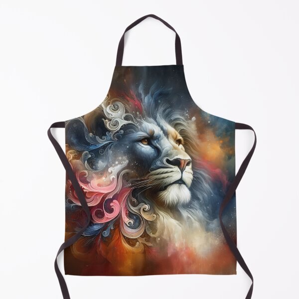 Item preview, Watercolor brilliance captures lion's essence designed and sold by Marcu Ioachim.
