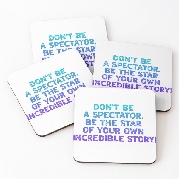 Item preview, Don't be a spectator, be the star of your own incredible story! designed and sold by FitEnvy.