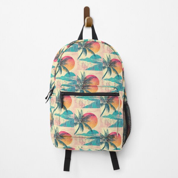 Item preview, 80s Style Poster. Palm Trees, Sun, Water designed and sold by Piotrek0001.