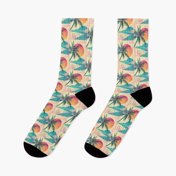 Item preview, 80s Style Poster. Palm Trees, Sun, Water designed and sold by Piotrek0001.