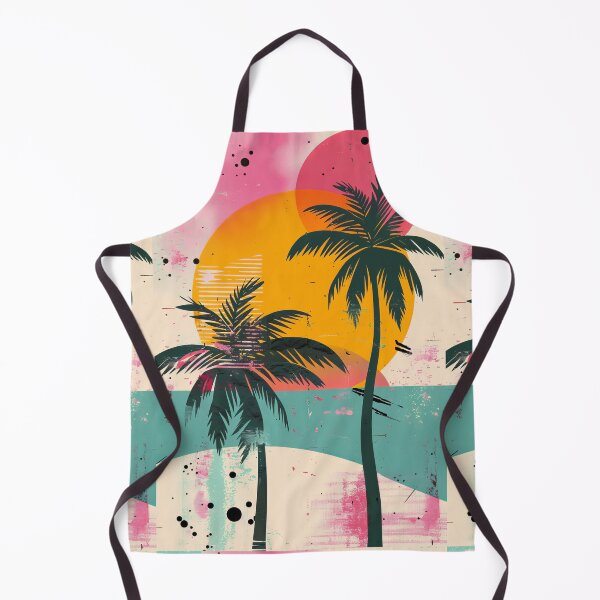 Item preview, 80s Style Poster. Palm Trees, Sun, Water designed and sold by Piotrek0001.
