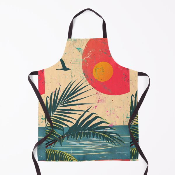 Item preview, 80s Style Poster. Palm Trees, Sun, Water designed and sold by Piotrek0001.