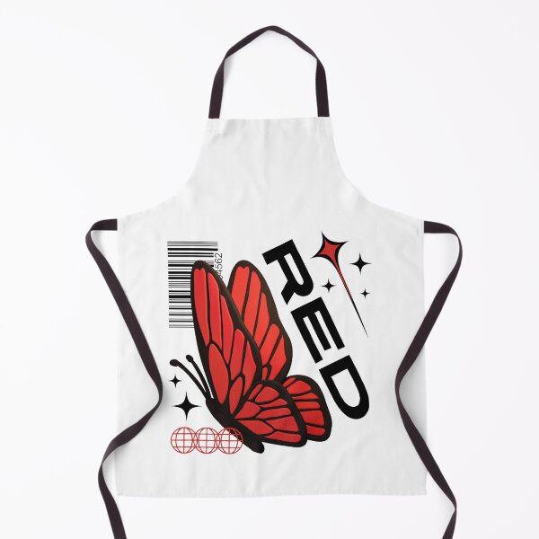 Item preview, Red Butterfly with Black Text designed and sold by AveryZi.