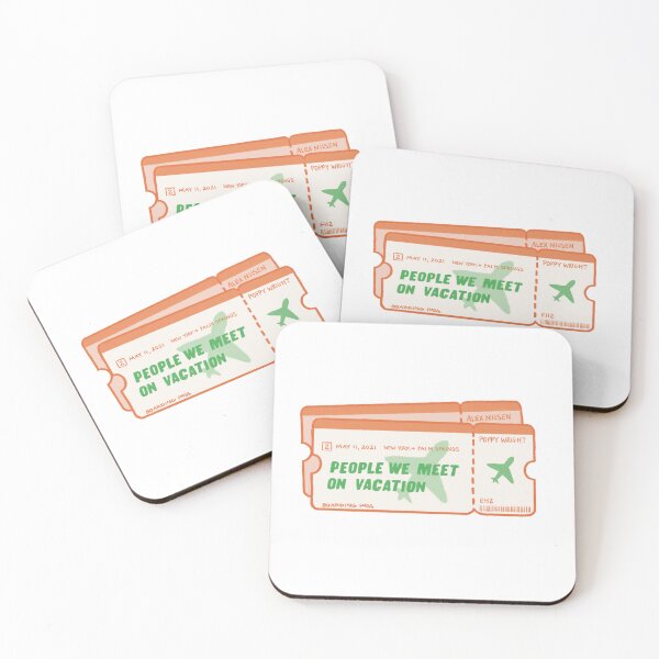 Item preview, People We Meet On Vacation by Emily Henry Plane Tickets designed and sold by xumistudio.
