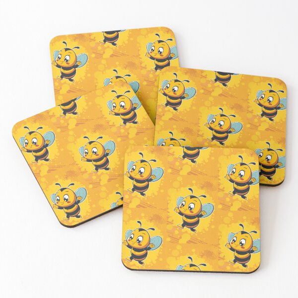 Item preview, Anthropomorphic Superhero Bee in Vibrant Colors designed and sold by Piotrek0001.