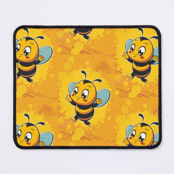 Item preview, Anthropomorphic Superhero Bee in Vibrant Colors designed and sold by Piotrek0001.