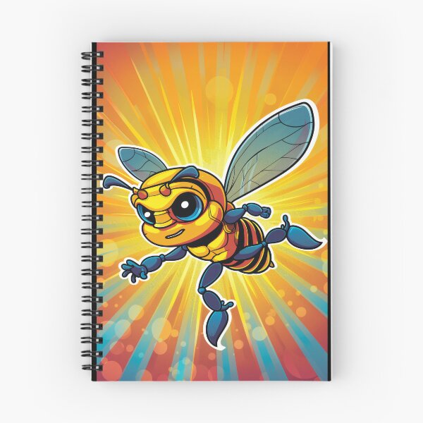 Item preview, Anthropomorphic Superhero Bee in Vibrant Colors designed and sold by Piotrek0001.