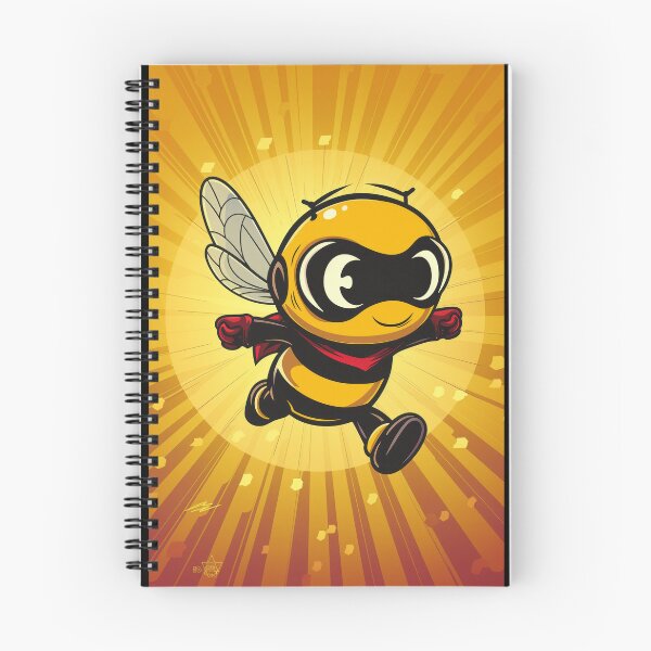 Item preview, Anthropomorphic Superhero Bee in Vibrant Colors designed and sold by Piotrek0001.