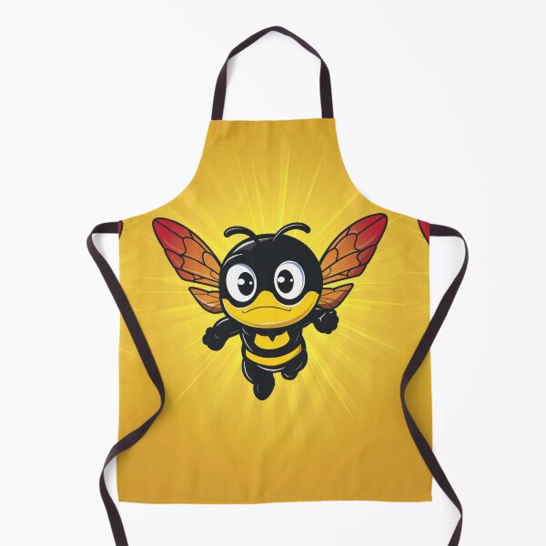 Item preview, Anthropomorphic Superhero Bee in Vibrant Colors designed and sold by Piotrek0001.