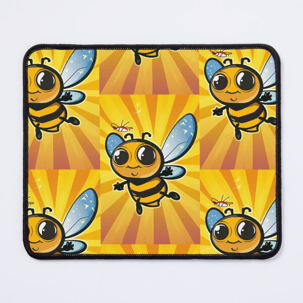 Item preview, Anthropomorphic Superhero Bee in Vibrant Colors designed and sold by Piotrek0001.