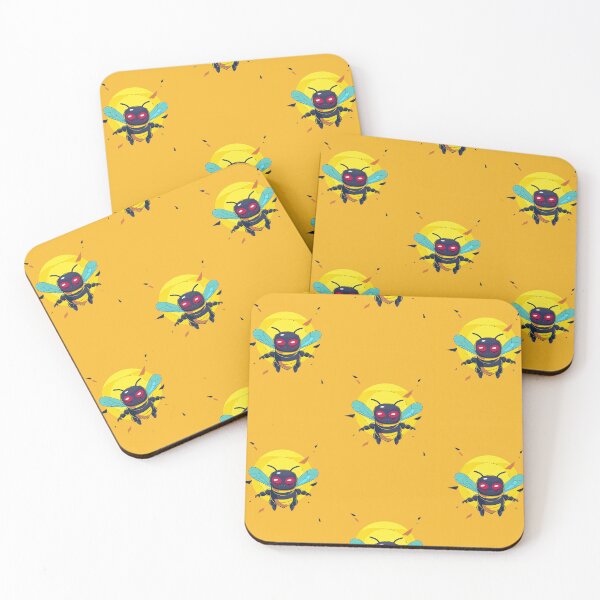 Item preview, Anthropomorphic Superhero Bee in Vibrant Colors designed and sold by Piotrek0001.
