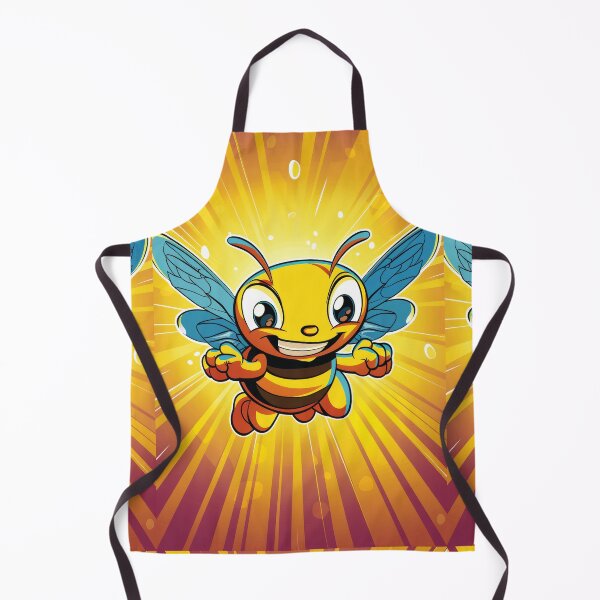 Item preview, Anthropomorphic Superhero Bee in Vibrant Colors designed and sold by Piotrek0001.